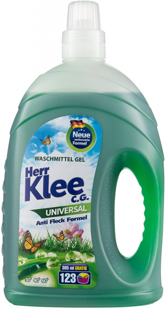 Herr Klee Universal prací gel 4,035 l 123 PD