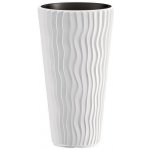 Prosperplast SANDY Slim květináč vysoký 29,7 cm bílý – Hledejceny.cz
