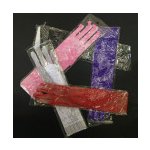 Sexy síťované delší prstové rukavice Fialová tmavá 7618 – Zboží Dáma