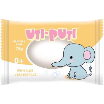 Uti-Puti dětské mýdlo s aloe 75 g – Zboží Dáma