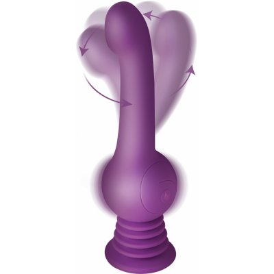 IN Shaking Silicone Stimulator Purple Inmi