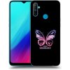 Pouzdro a kryt na mobilní telefon Realme Picasee silikonové Realme C3 - Diamanty Purple černé