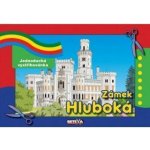 Zámek Hluboká Jednoduchá vystřihovánka – Zboží Dáma