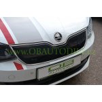 ŠKODA FABIA III-ZIMNÍ CLONA HEKO PŘEDNÍ MASKY - horní 04044