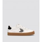 Cariuma SALVAS Leather Gum Warm Black Logo W White – Hledejceny.cz