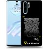 Pouzdro a kryt na mobilní telefon Huawei Picasee ULTIMATE CASE Huawei P30 Pro - Kazma - BUĎTE TROCHU YESMANI