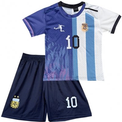 Numberoplus dětské domácí komplet dres Copa América Argentina MESSI 10 – Zboží Dáma