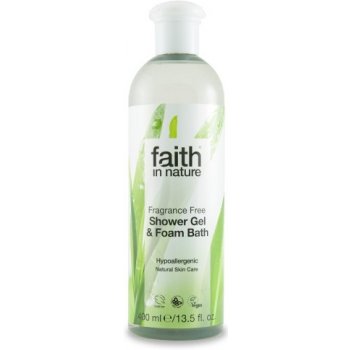 Faith in Nature sprchový gel bez parfemace hypoalergenní XL 400 ml