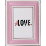 Bondecor Fotorám - plastový strukturovaný, lišta 2035, bíločervený Velikost: 10x15 – Zboží Živě