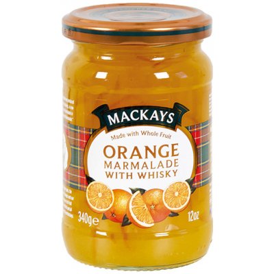 Mackays Orange Marmalade with Whisky - Pomerančová Zavařenina s whisky 340 g