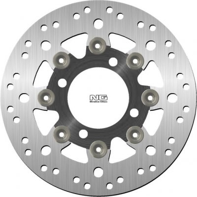NG přední brzdový kotouč CF MOTO CFORCE 1000 19-21, CFORCE 450 17-21, CFORCE 520/550/820 17-21, CFORCE 600 20-21 (220X72X4mm) (4X10,25mm) (prostředek hliníkový) – Sleviste.cz