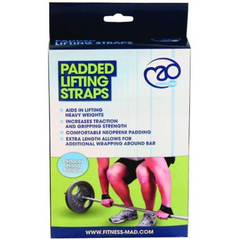 Fitness-Mad Stahovací poruh zápěstí Lifting Straps