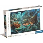 Clementoni Pirátská bitva 36530 6000 dílků – Zboží Dáma