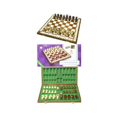 Wegiel šachy dřevěné ROYAL MAXI 48cm