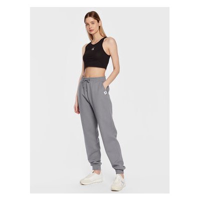 Calvin Klein Jeans Teplákové kalhoty J20J220676 Šedá Regular Fit – Zboží Mobilmania