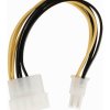 PC kabel NEDIS Interní napájecí kabel | Molex Zástrčka - PCI Express Zástrčka | 0,15 m | Různé