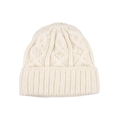 Vlnka Vlněná čepice Diamond Supersoft merino přírodní – Hledejceny.cz