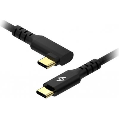 AlzaPower APW-CBTC2001A9B 90AluCore USB-C to USB-C 2.0, 100W, 1m, černý – Zboží Mobilmania