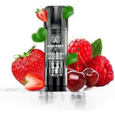 Bar Juice 5000 Pod Strawberry Cherry Raspberry 20 mg 600 potáhnutí 2 ks – Zboží Mobilmania