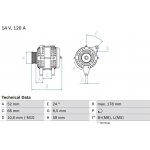 Generátor BOSCH 0 986 049 061 (0986049061) – Sleviste.cz
