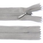 WICO Spirálový zip no.3 skrytý nerozepínací 25cm - více barev color: 717 šedá – Hledejceny.cz