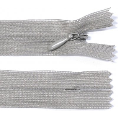 WICO Spirálový zip no.3 skrytý nerozepínací 25cm - více barev color: 717 šedá – Hledejceny.cz