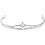 Štrasová čelenka / korunka do vlasů Varianta: 2 crystal korunka, Balení: 1 ks – Zboží Dáma