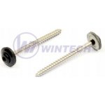 Klemp.šroub + EPDM, RAL 9005 4,5 x 35 A2 / balení 200 ks – Hledejceny.cz