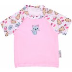 Bobánek Dětské UV tričko do vody Růžová zvířátka – Zboží Dáma