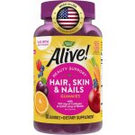 Natures Way Alive! gumový Multivitamin pro ženy s bórem, ovocem a zeleninou 60 gumáků – Hledejceny.cz