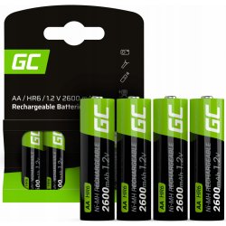 Green Cell AA 2600mAh 4ks GR01