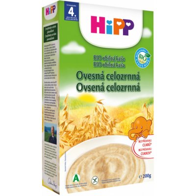 Hipp Bio Obilná ovesná celozrnná 6 x 200 g – Zboží Mobilmania