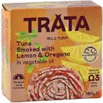 Trata tuňák uzený v rostlinném oleji citron-oregano 160 g – Hledejceny.cz