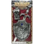 Wiky Zbraně stříbrné meč a štít set 50 cm – Hledejceny.cz