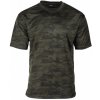 Army a lovecké tričko a košile Triko Mil-Tec Mesh Woodland