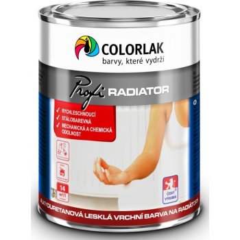 Colorlak Profi RADIATOR S 2222 Bílá 0,6L alkyduretanová lesklý vrchní barva na radiátory