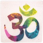 Mani Bhadra stojánek na vonné tyčinky OHM pískovec 10 x 10 cm – Zboží Dáma