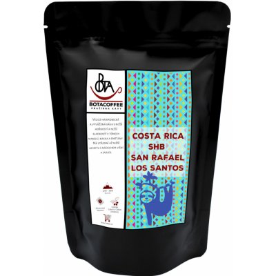 BotaCoffee Costa Rica SHB San Rafael los Santos zrnková 250 g – Hledejceny.cz