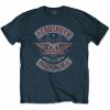 Pánské tričko s potiskem Aerosmith tričko Boston Pride Washed blue