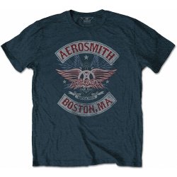 Aerosmith tričko Boston Pride Washed blue