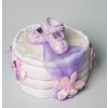 Plenkový dort Plenkovky Jednopatrový plenkový dort pro dívky růžový special
