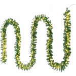 Goleto Vánoční girlanda 10 m | teplá bílá 200 LED – Hledejceny.cz