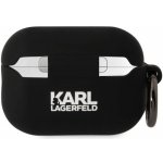 Karl Lagerfeld 3D Logo NFT Karl and Choupette Silikonové Pouzdro pro AirPods Pro 2 KLAP2RUNKC – Zboží Živě