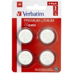 VERBATIM Lithium CR2450 4ks 49535 – Zboží Mobilmania