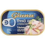 Giana Tresčí játra s uzenou příchutí ve vlastním oleji 115 g – Zboží Dáma