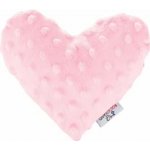 Bocioland nahřívací a chladící polštářek Srdce minky růžová – Zboží Dáma
