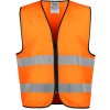 Pracovní oděv ProJob 6709 PRACOVNÍ VESTA EN ISO 20471 Oranžová/černá