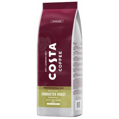 Costa Coffee Professional Character Bright Blend Medium Roast zrnková 1 kg – Hledejceny.cz