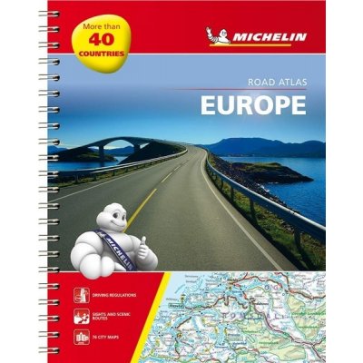 Michelin Road Atlas Europe Michelin Spiral