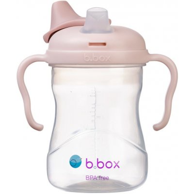 b.box hrneček s pítkem světle růžový 240 ml – Zboží Mobilmania